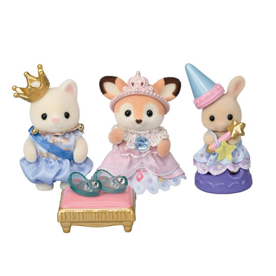 Sylvanian Families Princess Glass Shoes Nursery School Playset S - 77 for Ages 3 Plus - WAFUU JAPAN