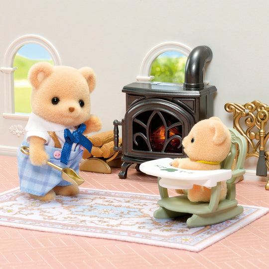 Sylvanian Families: Sparkling Waterside Red - Roof House — Elegant Dining Room Set - WAFUU JAPAN