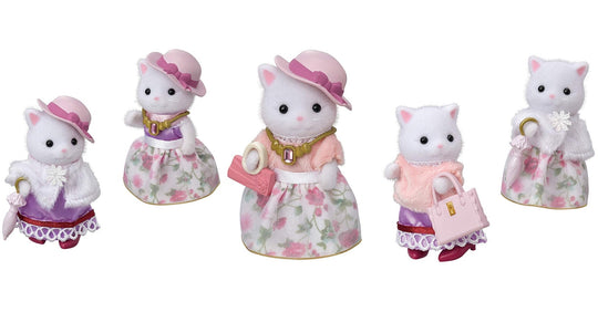 Sylvanian Families Town Fashion Coordination Set Persian Cat Sister TVS - 9 Ages 3+ - WAFUU JAPAN