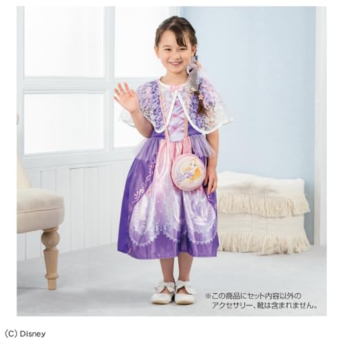 Takara Tomy Disney Princess Sparkling Fantasy Dress Deluxe Set - Rapunzel - WAFUU JAPAN