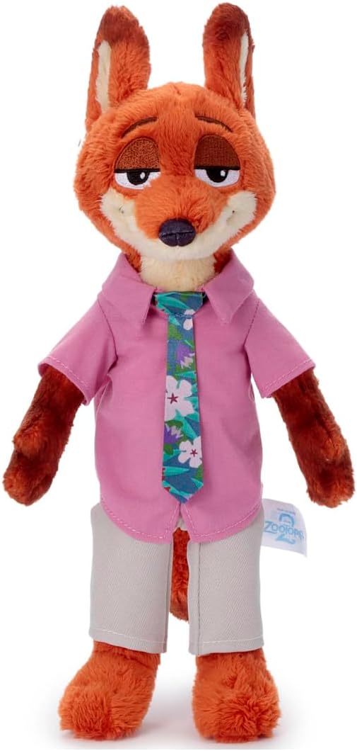 Takara Tomy Disney Zootopia 2 Plush S - size Nick Wilde - WAFUU JAPAN