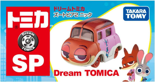 Takara Tomy Dream Tomica SP Zootopia 2 Nick - WAFUU JAPAN