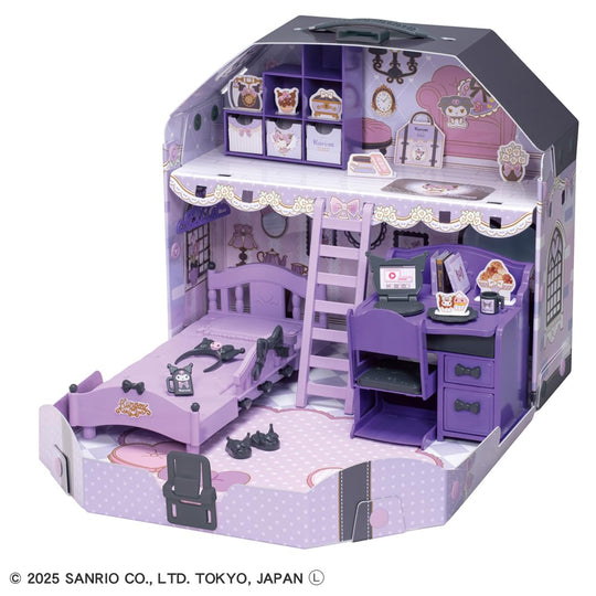 Takara Tomy Licca Doll Cool Kuromi Dress Up Toy for Kids Age 3 and Up - WAFUU JAPAN