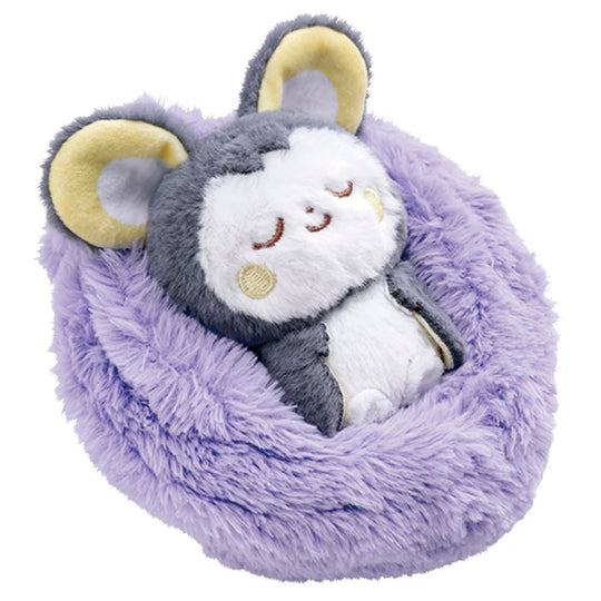 TAKARA TOMY Pokémon Poké Piece Sleeping Fruit Plush - Emolga - WAFUU JAPAN