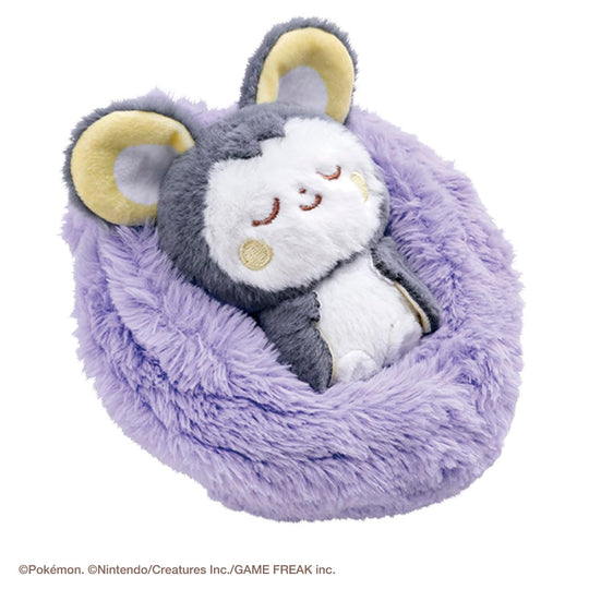 TAKARA TOMY Pokémon Poké Piece Sleeping Fruit Plush - Emolga - WAFUU JAPAN