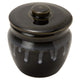 Tamaki Bekas Simpan Mini 240ml T-534939 Mino Ware Pockmarked 8.8 x 9.5cm