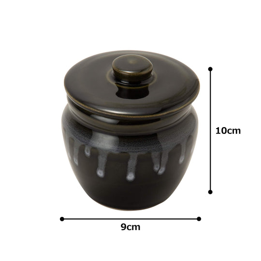 Tamaki Mini Storage Container Oribe 240ml Diameter 8 8cm Height 9 5cm T - 534939 - WAFUU JAPAN