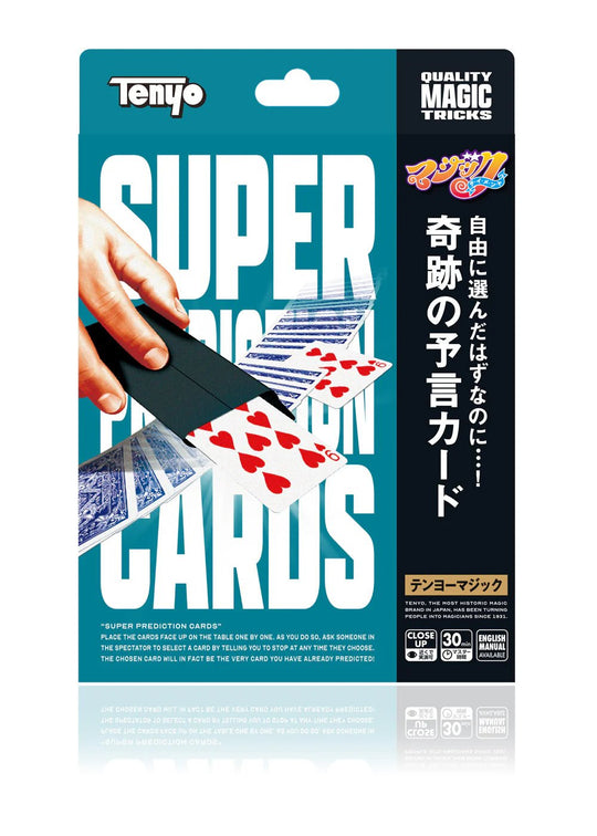 Tenyo Magic Miracle Prediction Card Trick World Greatest Card Magic for Ages 9+ - WAFUU JAPAN