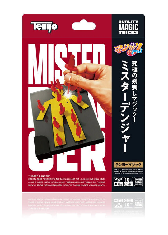 Tenyo Magic Mr Danger Ultimate Sword Piercing Trick Pocket Entertainment for Kids 6+ - WAFUU JAPAN