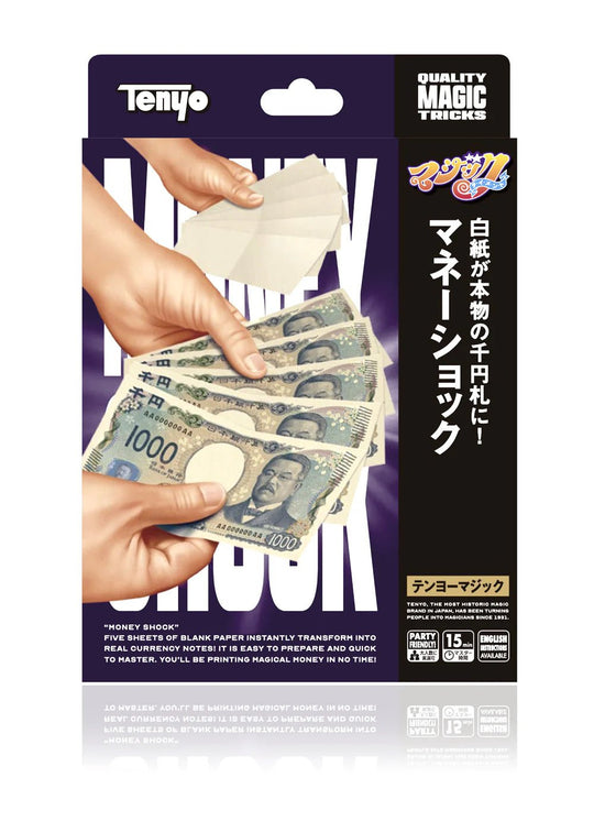 Tenyo Magic New Money Shock Magic Money Transform Kit - WAFUU JAPAN