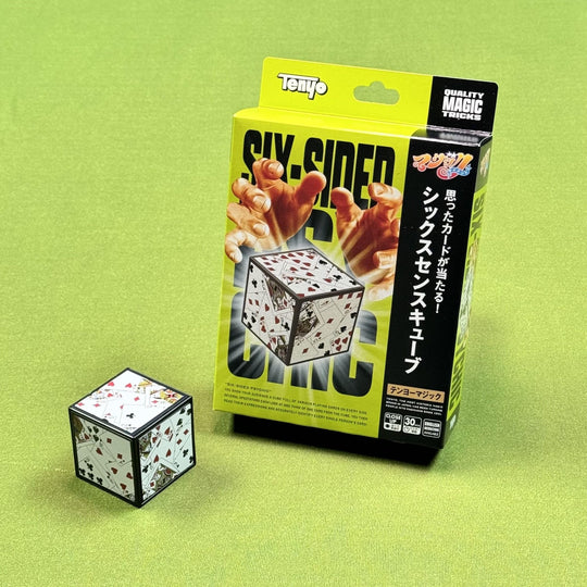 Tenyo Magic Trick Six Sense Cube with Tutorial Video for Beginners Ages 6 and Up - WAFUU JAPAN