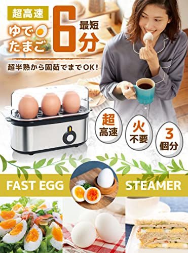 THANKO Tabletop Easy Boiled Eggs S - 3ES21S ※100V - WAFUU JAPAN