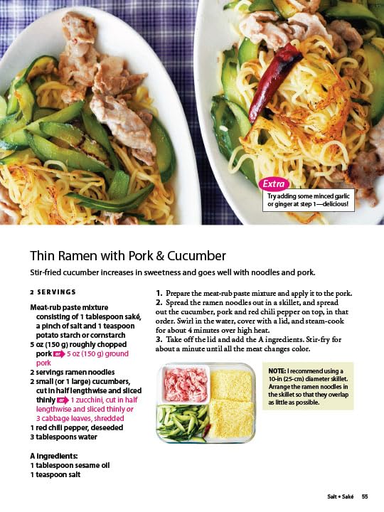 The 5 - Minute Japanese Noodles Cookbook Ramen Soba Udon Somen Recipes book - WAFUU JAPAN
