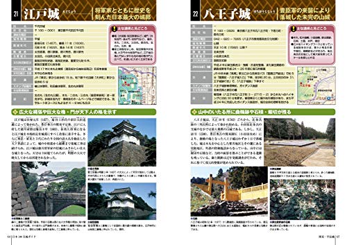 The Official Guidebook to the 100 Greatest Castles of Japan with Stamp Book - WAFUU JAPAN