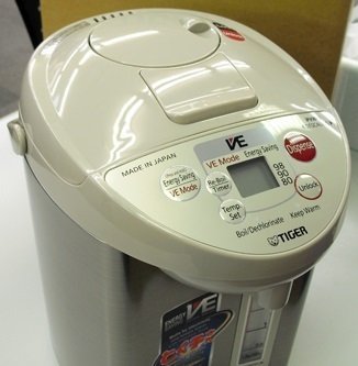 Tiger 3 0L electric kettle VE AC220V PVW-B30W Made in Japan - WAFUU JAPAN
