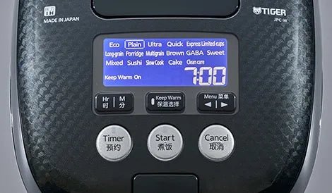Tiger 5 5cup Pressure IH Rice Cooker JPC-W10W AC220V-230V Made in Japan - WAFUU JAPAN