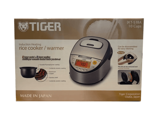 Tiger IH rice cooker JKT - S18A 10 - cup AC230 - 240V Made in Japan - WAFUU JAPAN