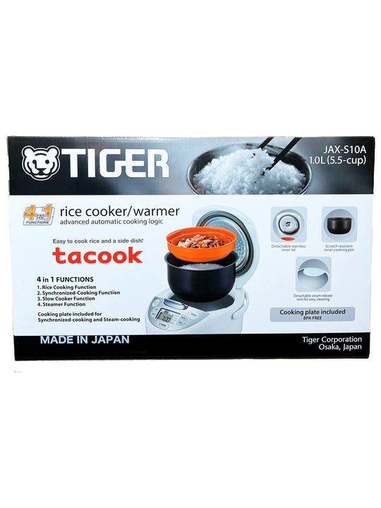 Tiger Rice cooker for overseas 1.0L JAX - S10A WZ 230 - 240V Made in Japan - WAFUU JAPAN