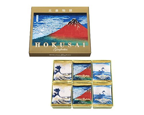 Tokyo Fugetsudo Hokusai Gaufrette 24pcs - WAFUU JAPAN