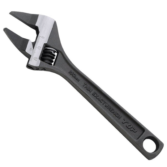 TOP Slim Bent No - Play Adjustable Wrench HT - 150B — 3 7mm Tip 20° 0–20mm Japan - WAFUU JAPAN