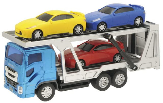 Toyco Action Mini Car: Isuzu Giga New Junior Car Carrier - WAFUU JAPAN