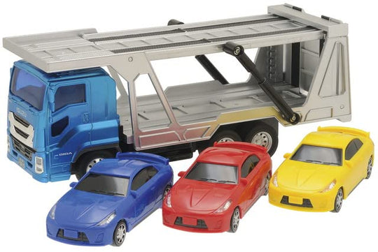 Toyco Action Mini Car: Isuzu Giga New Junior Car Carrier - WAFUU JAPAN