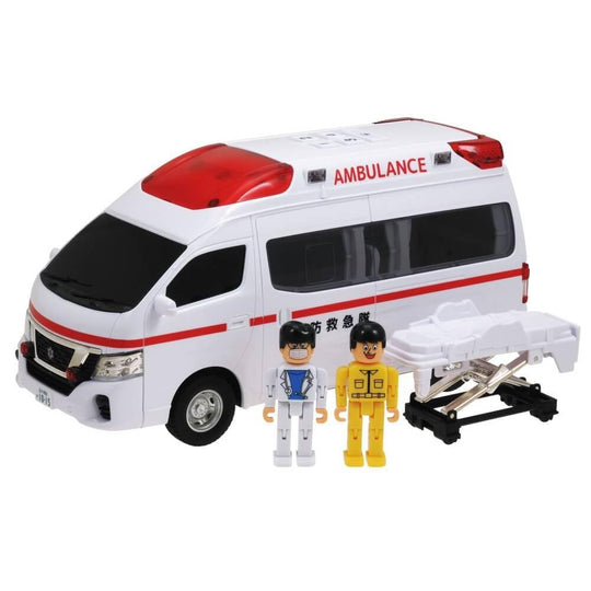 Toyco Nissan Paramedic Ambulance with Sound - WAFUU JAPAN