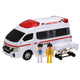 Toyco รถพยาบาลของเล่น มีเสียงและไฟ Nissan Paramedic สีขาว