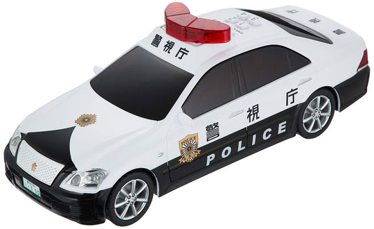 Toyco Sound & Friction Crown Police Car - WAFUU JAPAN