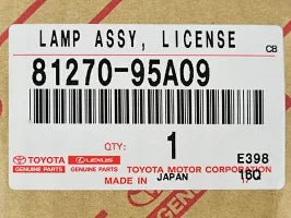 Toyota Genuine Lamp Assembly License Plate Land Cruiser Rear FJ60 62 BJ60 HJ60　81270-95A09 - WAFUU JAPAN