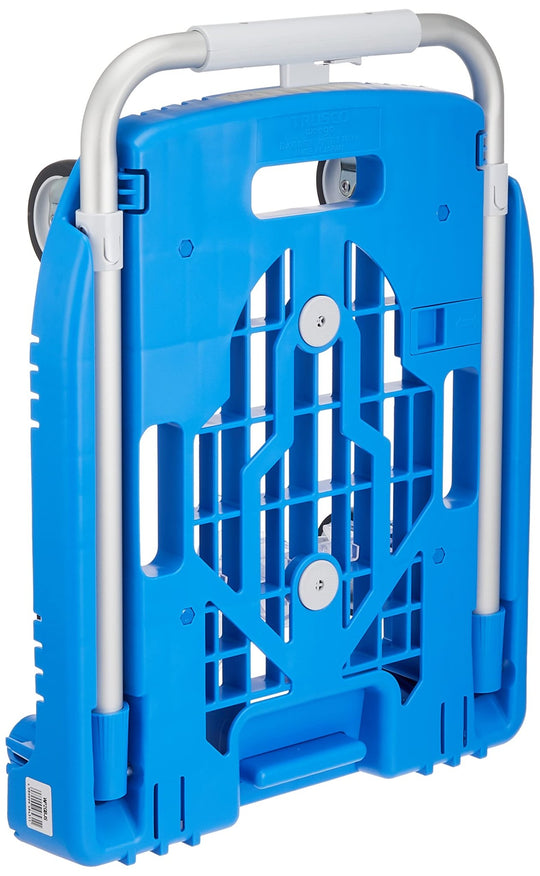 TRUSCO Kartio Weego Idle Carrier Low - Noise G Casters Blue with Brake (WP - 2G - B - JS) - WAFUU JAPAN