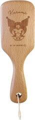 T's Factory Kuromi Wooden Paddle Brush (Sanrio) - WAFUU JAPAN