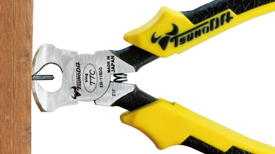 Tsunoda 115mm End Nipper EN - 115DG — Leathercraft zipper rivet & eyelet remover - WAFUU JAPAN