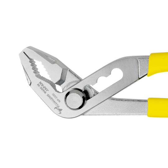 Tsunoda 150mm Water - Pump Pliers with Screwdriver 4 - Step fits pipes up to 40mm - WAFUU JAPAN