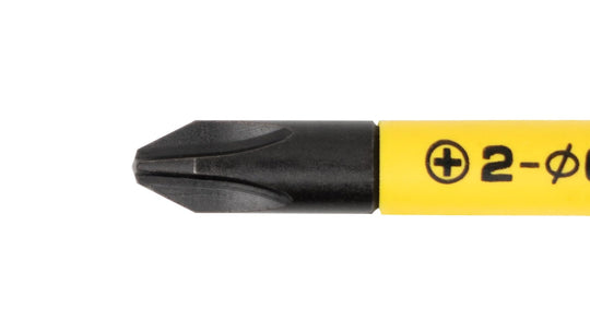 Tsunoda Insulated Slim - Shank Non - Stepped Phillips Screwdriver 2×100mm SZD - P2100 - WAFUU JAPAN