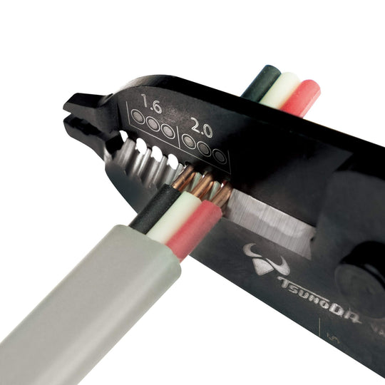 Tsunoda VAS - 230 VVF Cable Stripper - Recommended for Class 2 Electrician Exam - WAFUU JAPAN
