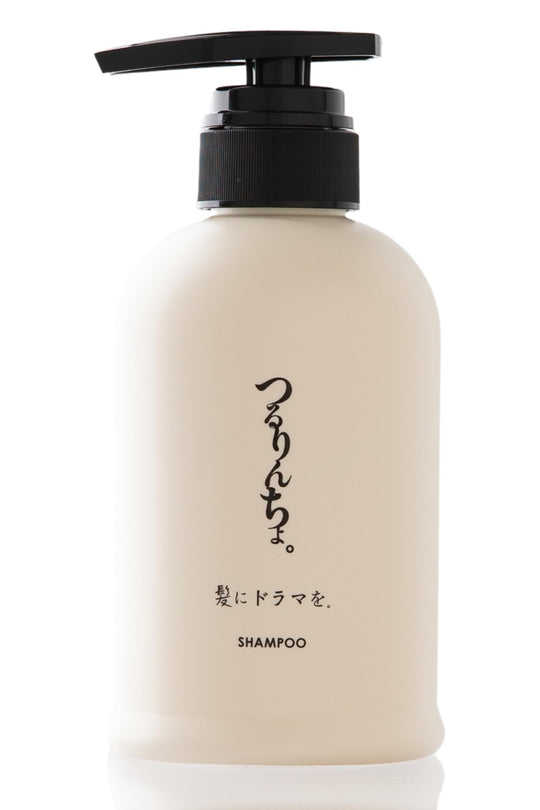 Tsururincho Shampoo for Damaged Curly Hair Smoothening 400mL Salon Use - WAFUU JAPAN