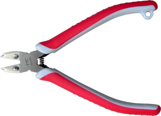 Tusnoda 125mm Gripping Nipper — Thin Blade Cable - Tie Catch Anti - Scatter Pads +2 - WAFUU JAPAN