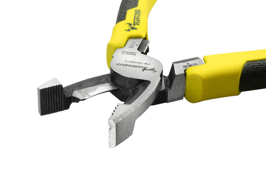 Tusnoda 200mm VA pliers — 3 functions; cuts VVF copper & antenna wire - WAFUU JAPAN