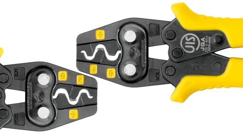 Tusnoda Compact JIS Crimping Tool for Ring Sleeves TP - RS (Electrician Exam Essential) - WAFUU JAPAN