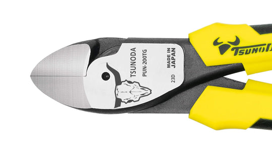 Tusnoda Thin - Blade Offset Nipper for VVF 2 6mm×3 - core 200mm (PUN - 200TG) - WAFUU JAPAN