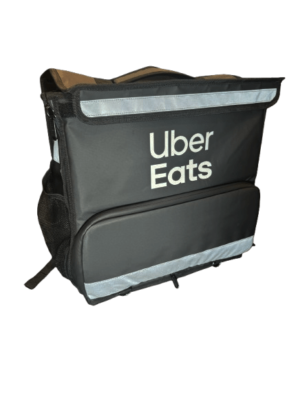 Uber logo delivery bag in black Japanese New Edition - WAFUU JAPAN