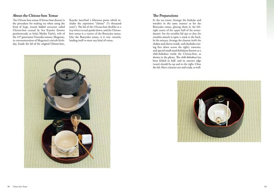 Urasenke Tea Ceremony Guidebook Introduction to Tea Procedure English - WAFUU JAPAN