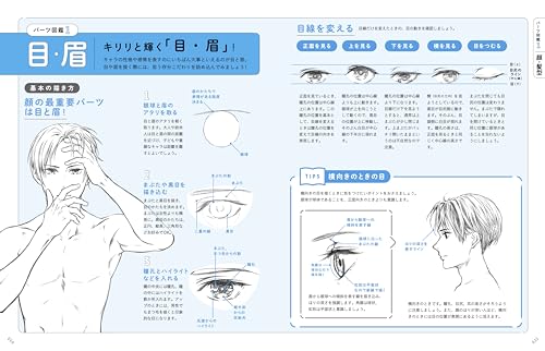 Useful for drawing! Boy Character Drawing and Parts Illustration Book - WAFUU JAPAN