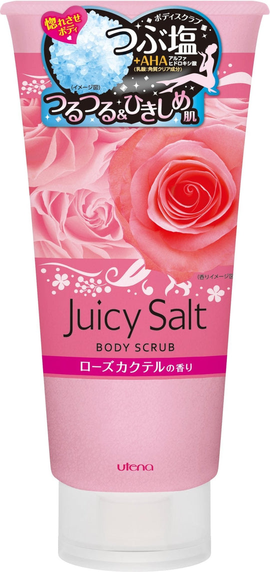 Utena JUCY SALT Rose Body Scrub 300g - WAFUU JAPAN