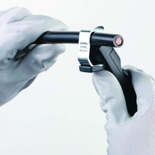 VESSEL 3700KM Cable Stripper — sheath OD 8–28 mm - WAFUU JAPAN