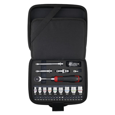 Vessel Cordless Electric Slim Ratchet with 31 Socket Bits Set 400ER3 - 1M - WAFUU JAPAN
