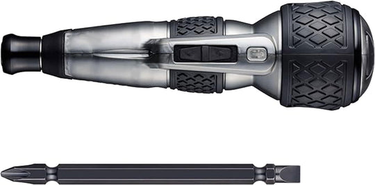 VESSEL Electric Ball - Grip Driver Plus Premium — 3 - Mode Limited Gray 1 Bit - WAFUU JAPAN