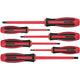 VESSEL Megadora Insulated 6-pc Screwdriver Set  VDE Certified (9606PS)