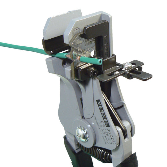 VESSEL Wire Stripper (Stranded C 3000C) — Electrician Exam Compliant Black - WAFUU JAPAN